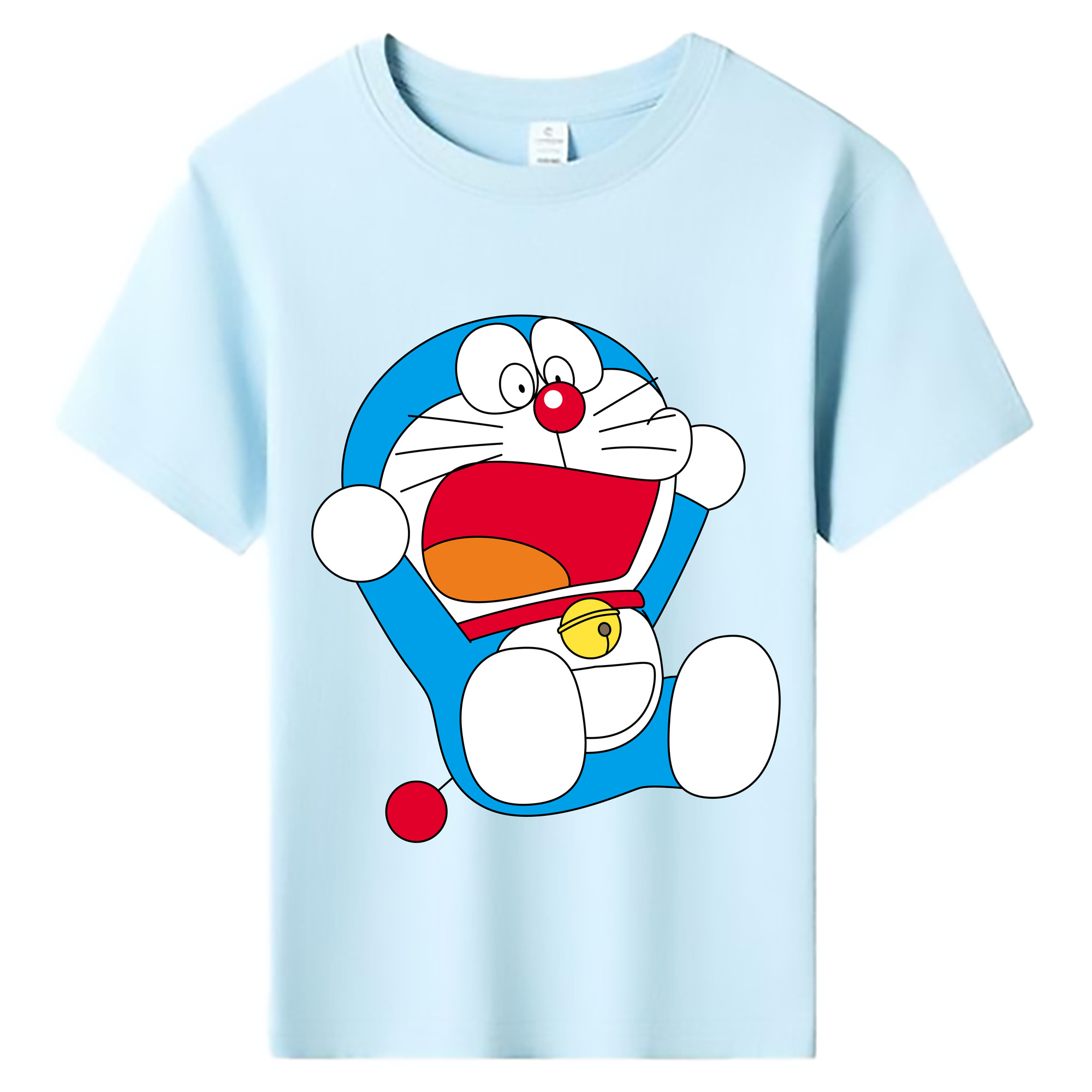 （画像用） ドラえもん Doraemon 綿100％キッズTシャツ（フロントプリント）
